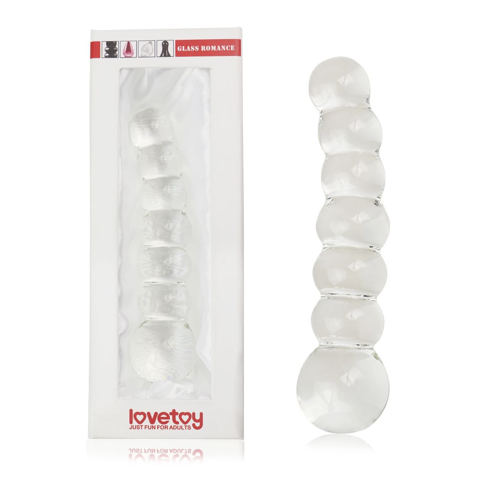 Lovetoy Glasdildo 17 Cm Glass Romance