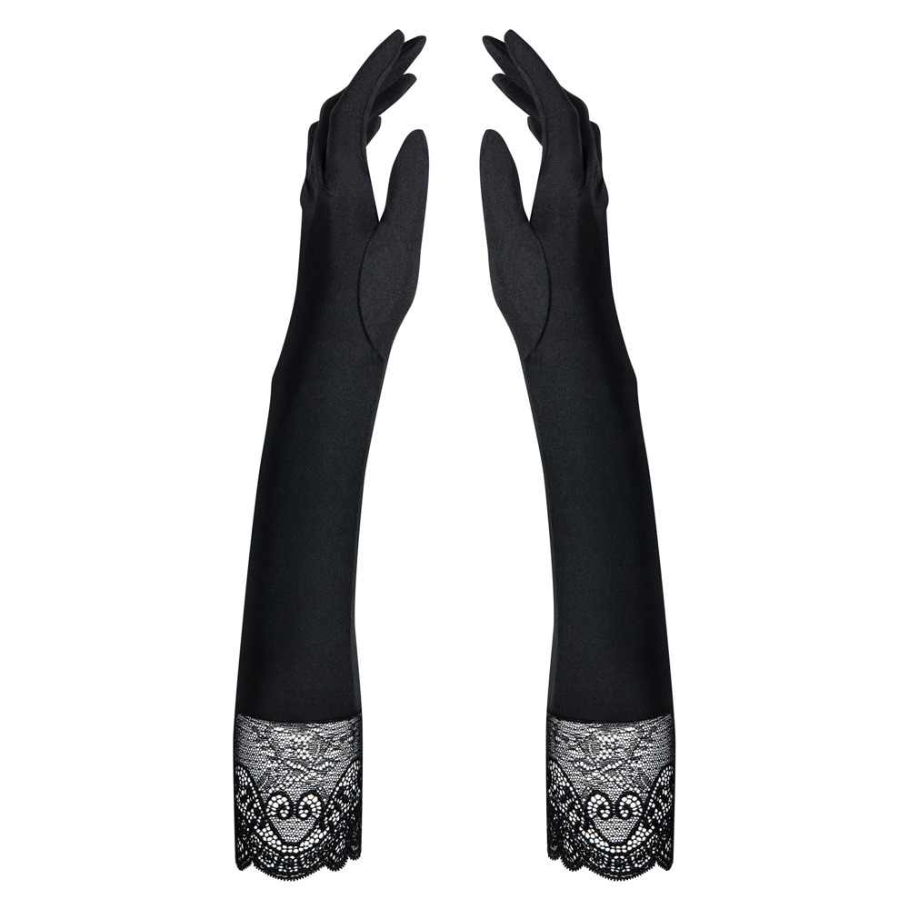 Handsker "miamor" Af Blød Stretch Satin fra Obsessive