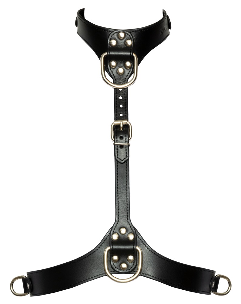 Chest Harness I Læderlook fra Bad Kitty