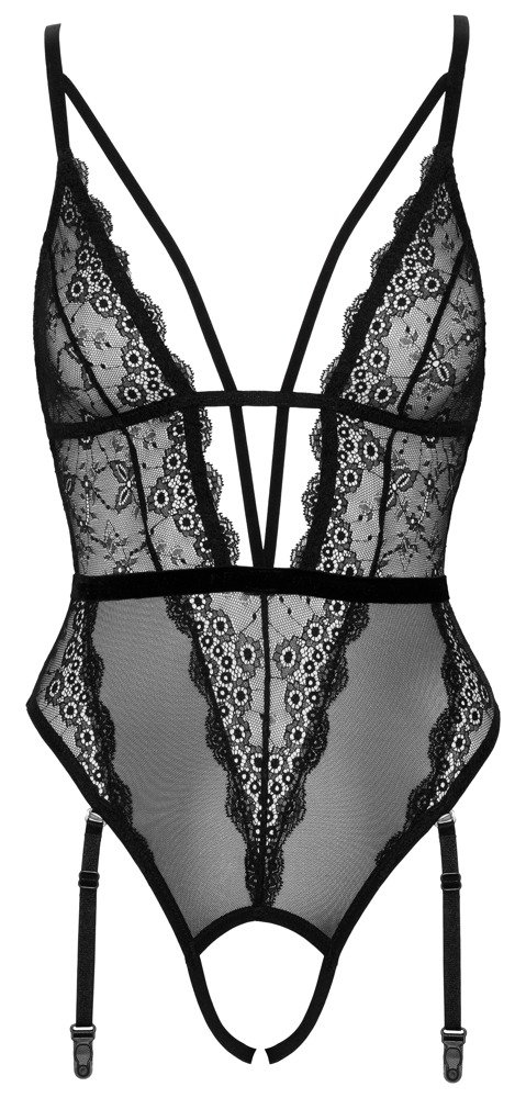Body Lavet Af Blonder Og Powernet fra Cottelli Lingerie