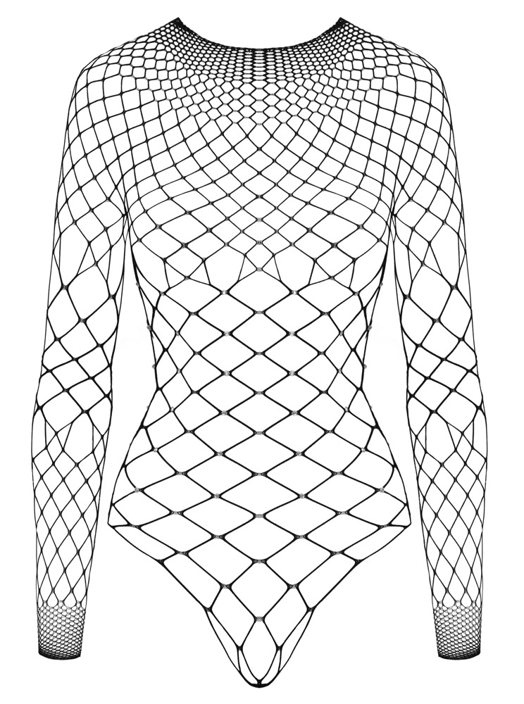 Mesh Body Med Rhinsten Besætning fra Fantasy By Cottelli