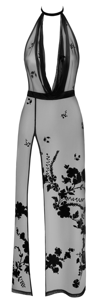 Kjole I Elastisk Mesh fra Noir