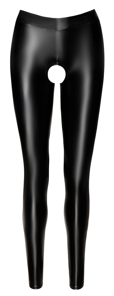 Leggings I Powerwetlook fra Noir