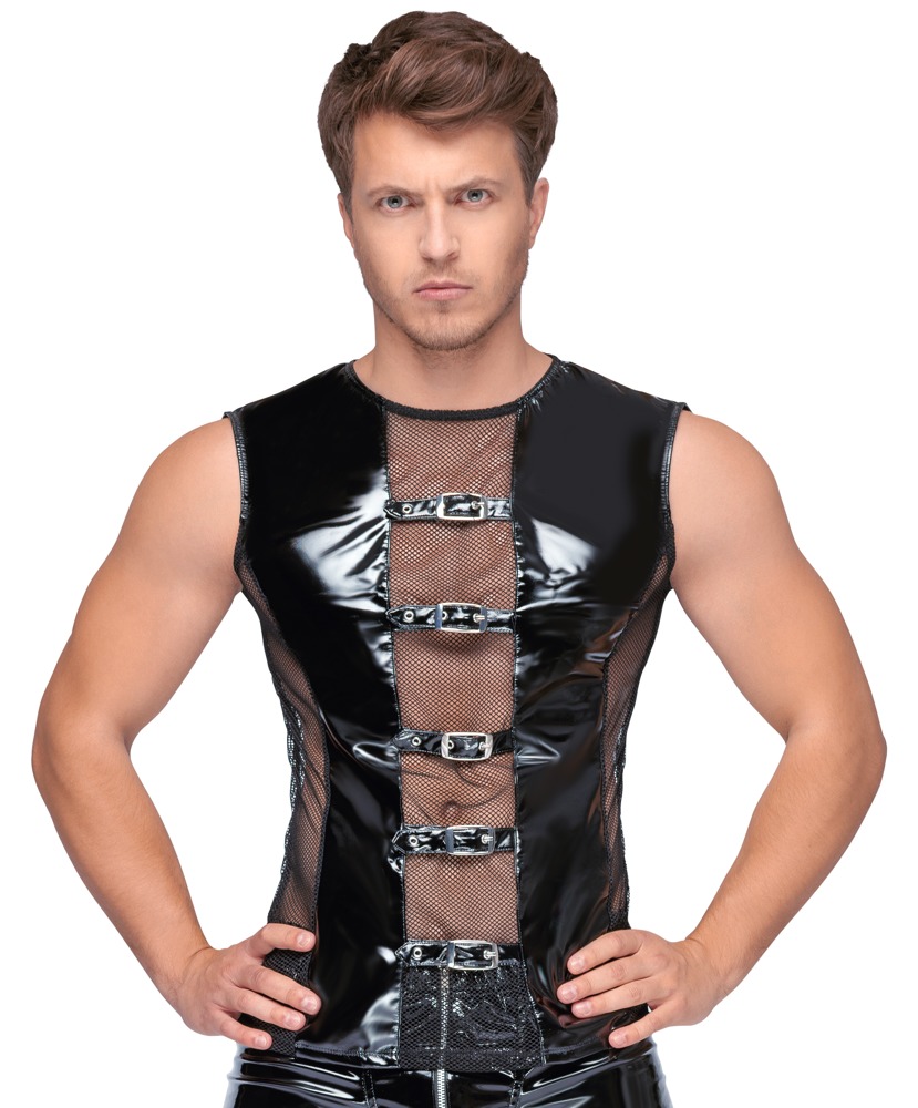 Lak Shirt fra Black Level
