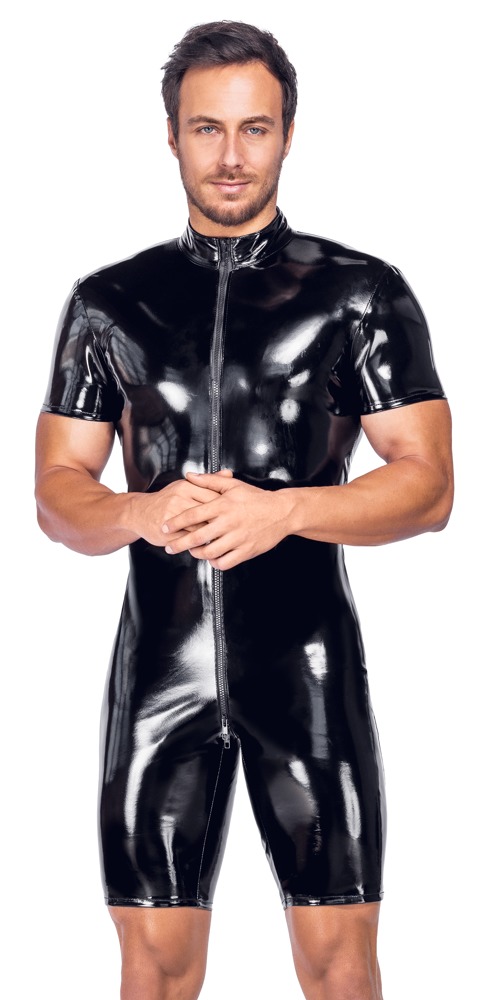 Short Vinyl Jumpsuit fra Black Level