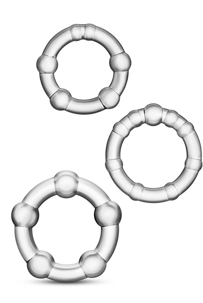Penisringe 3 Stk Transparent