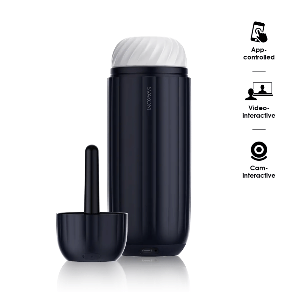 Sam Neo 2 Pro   App Styret Masturbator Med Vibration, Varme & Sug fra Svakom
