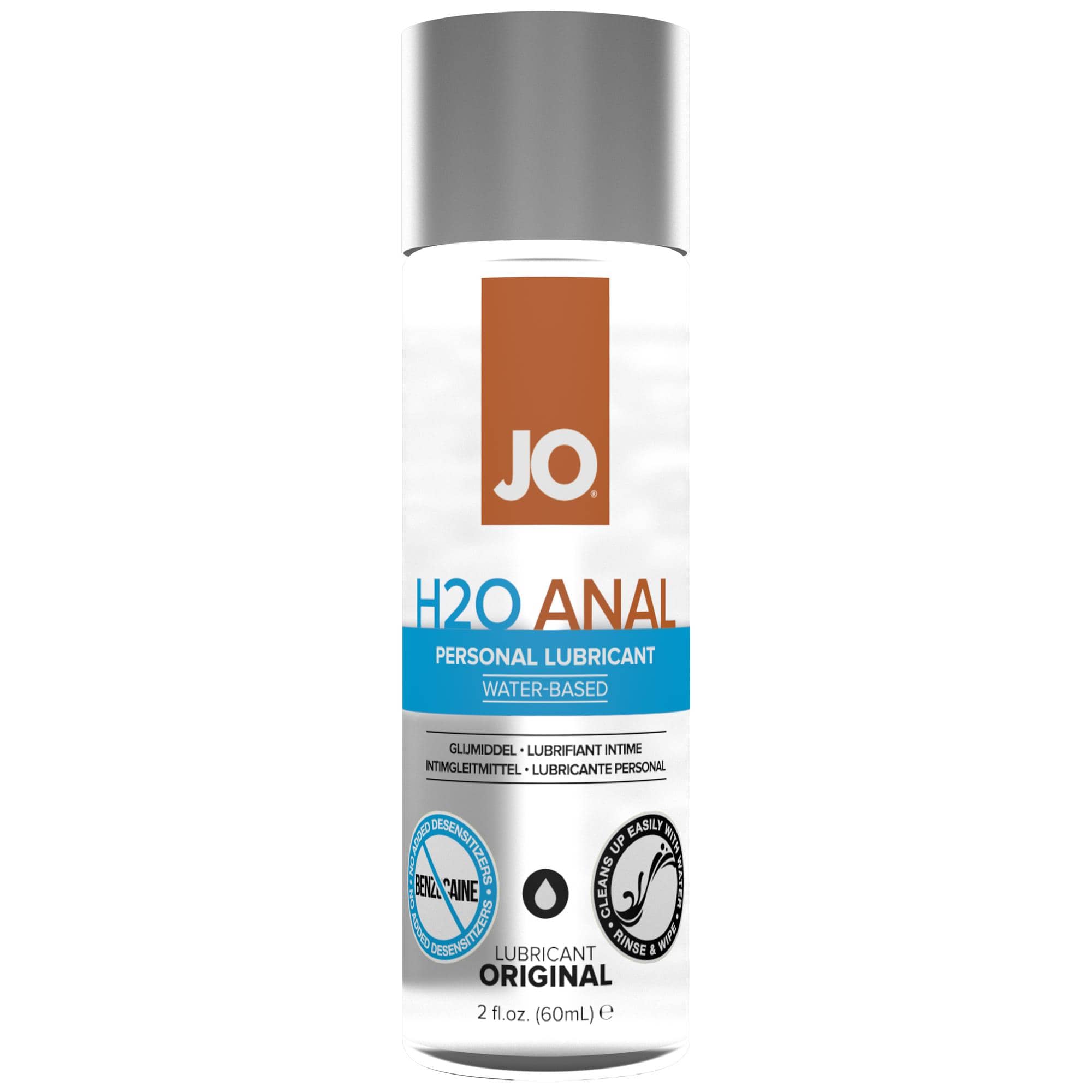Jo Anal H2o Waterbased Lube 60 Ml fra System Jo