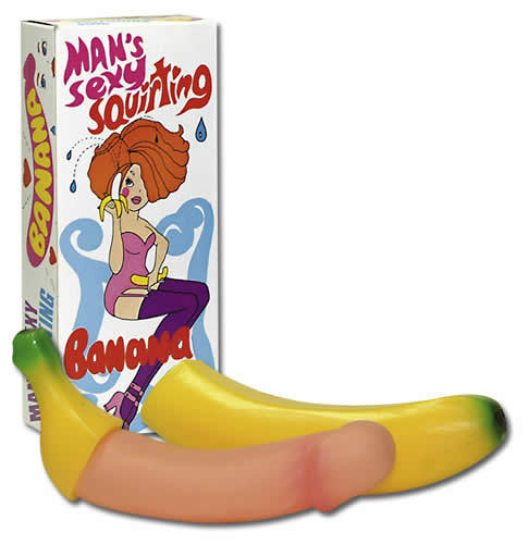 Sprøjtende Banan