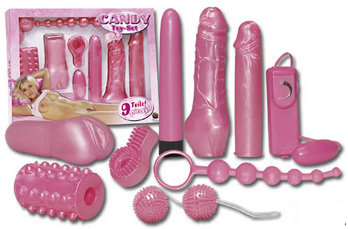 Candy Toy Sæt 9 Delt
