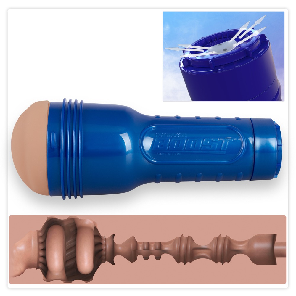 Masturbator âboostâ Mit Turbo Tech Ringen Und Intensiver Stimulationsstruktur fra Fleshlight
