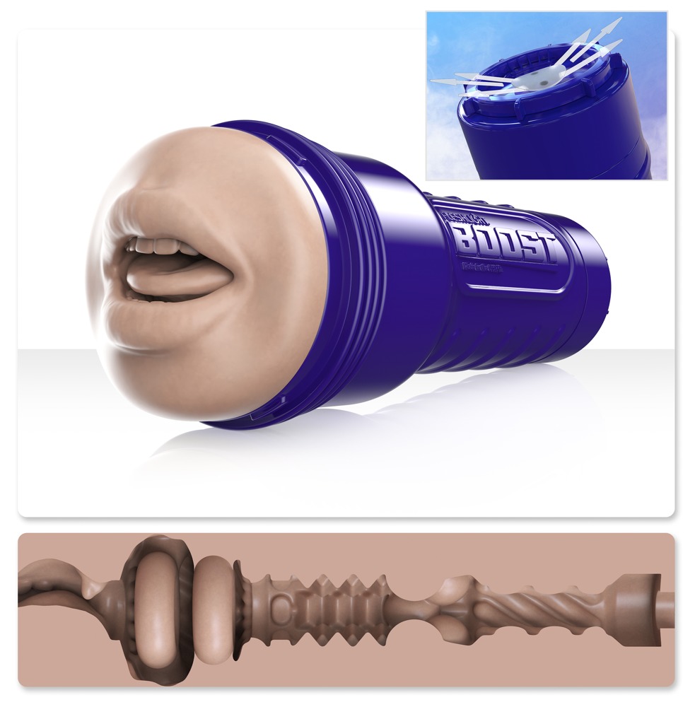 Masturbator âboost Blowâ Med Sugekontrol fra Fleshlight