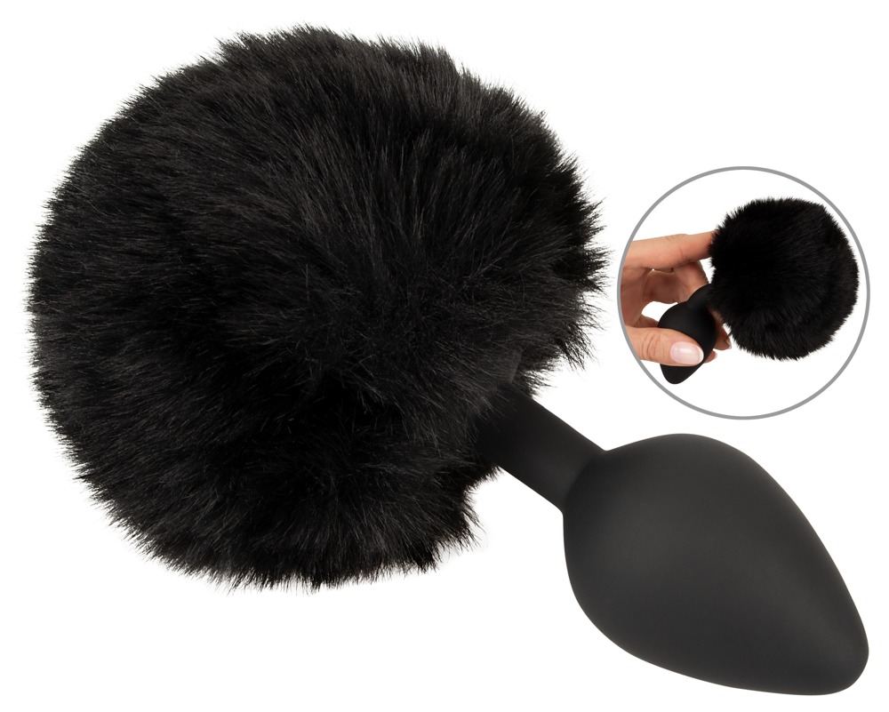 Anal Plug âfluffy Tail Size Mâ Med Pompon Af Imiteret Pels fra You2toys