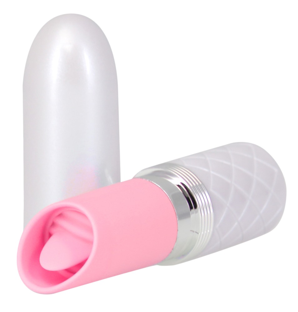 Minivibrator Lusty Med Vibratortunge fra Pillow Talk