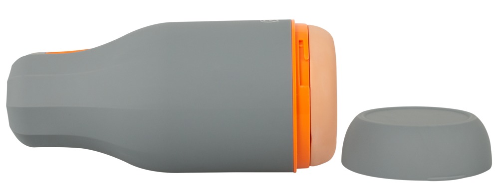 Glans Masturbator Med 2 Funktioner" Med Innovativ Super Squeeze Massageteknologi fra Rebel