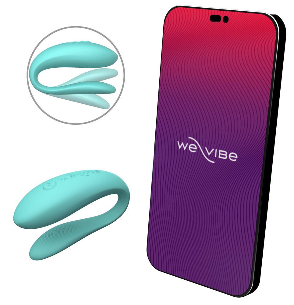 Parvibrator "sync Lite", 10 Vibrationstilstande, Der Kan Styres Via App fra We-vibe
