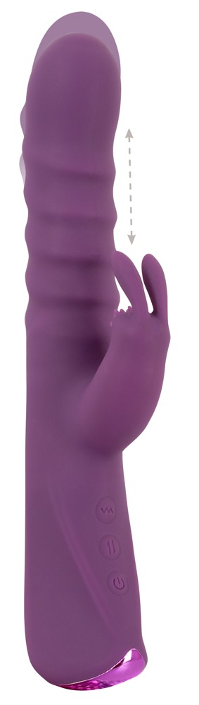 Rabbitvibrator Med Stødfunktion fra Javida