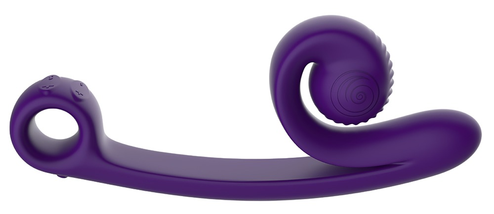 Vibrator " Curve" Med 2 Motorer Til 600 Vibrationskombinationer fra Snail Vibe
