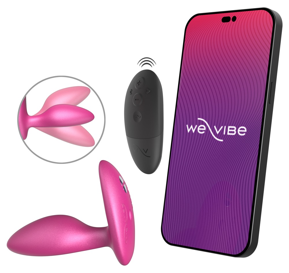 Vibro Anal Plug "ditto+" Med Universal Fjernbetjening, Der Også Kan Styres Via App fra We-vibe