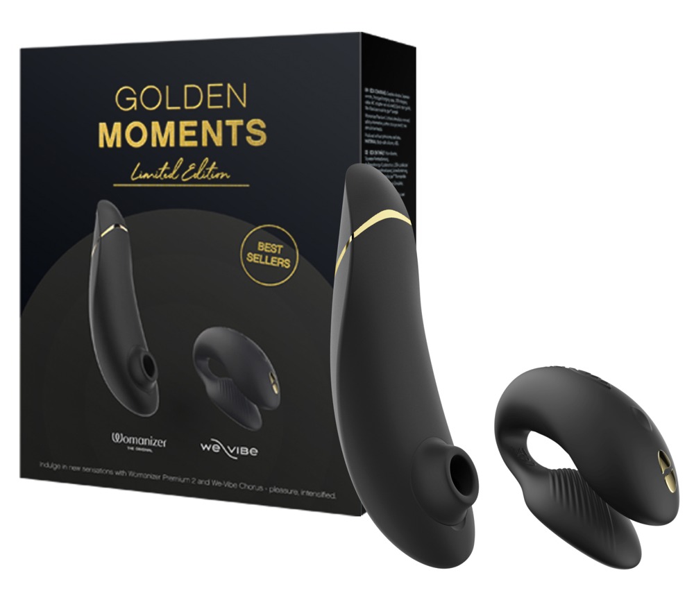 Legetøjssæt "golden Moments" Med   Premium 2 Og We Vibe Chorus fra Womanizer
