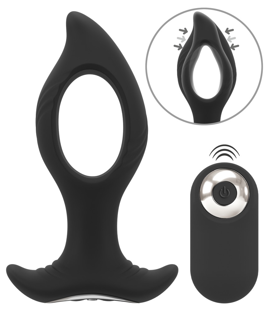 Analvibrator Med Fjernbetjening fra Anos
