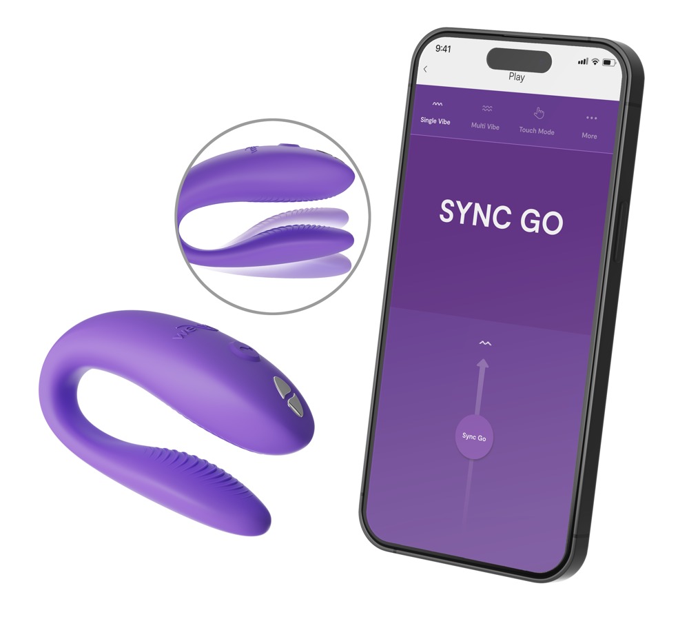 Parvibrator "sync Go" Med 10+ Vibrationstilstande Via App fra We-vibe