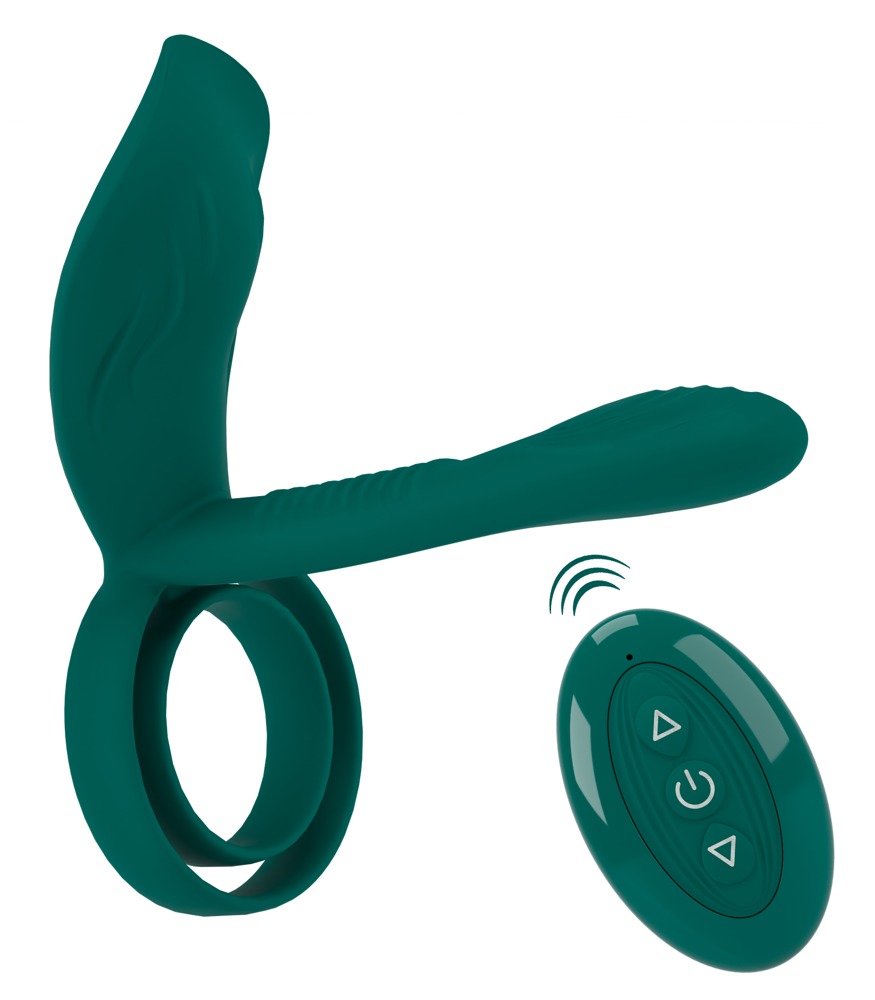 Parvibrator Med Fjernbetjening fra Go Soft