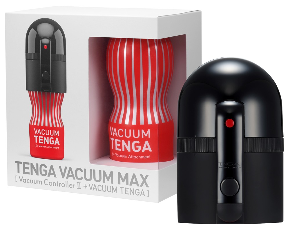 Masturbatorsæt "vacuum Max" Med Blowjob Cup Og Suge Forsats fra Tenga