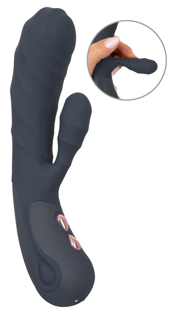 Rabbitvibrator "oh!" Med Stimuleringsriller fra You2toys