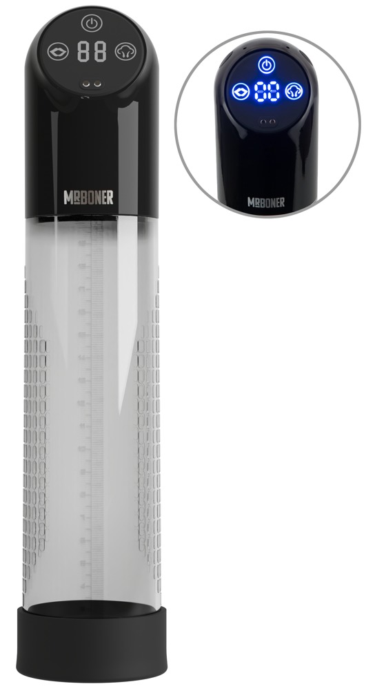 Penispumpe "waterproof Automatic" Med 6 Sugetilstande fra Mister Boner