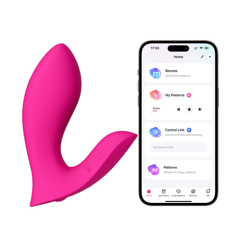 Panty Vibrator "flexer" Kan Styres Via App fra Lovense