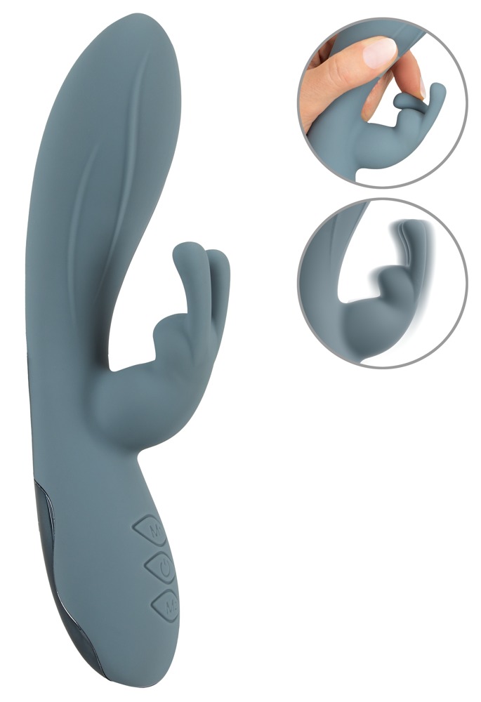 Rabbitvibrator "velina" Med 2 X 10 Vibrationstilstande fra Beau Coeur