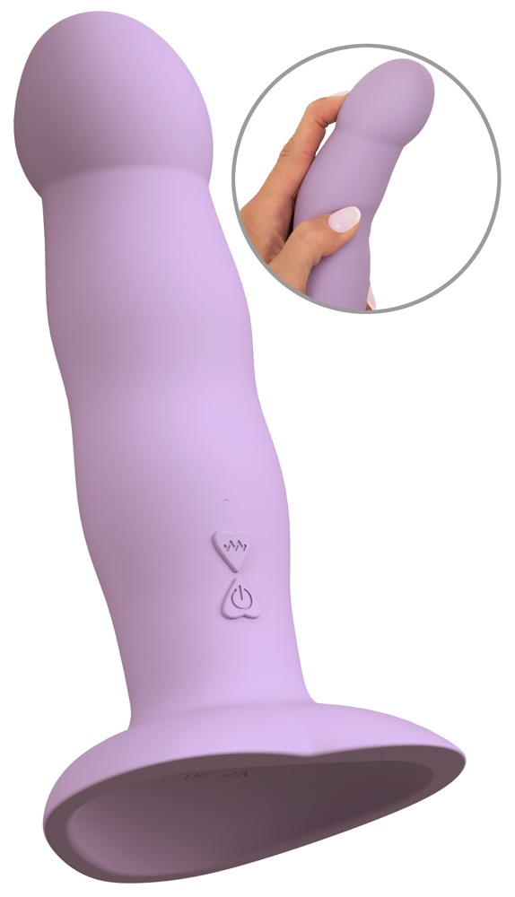 Vibrator "heart Guy Purpleâ Med Hjerteformet Sugekop fra You2toys