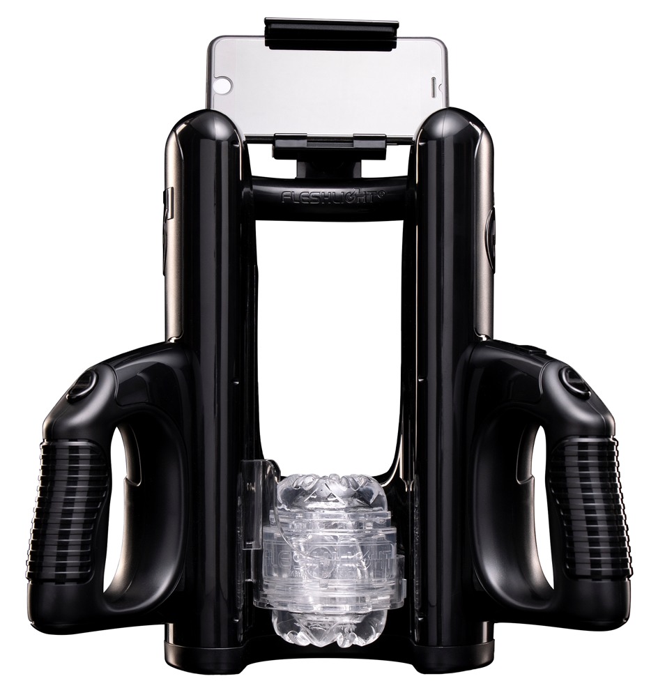Masturbator Adapter "quickshot Launch" Med Smartphone Holder fra Fleshlight