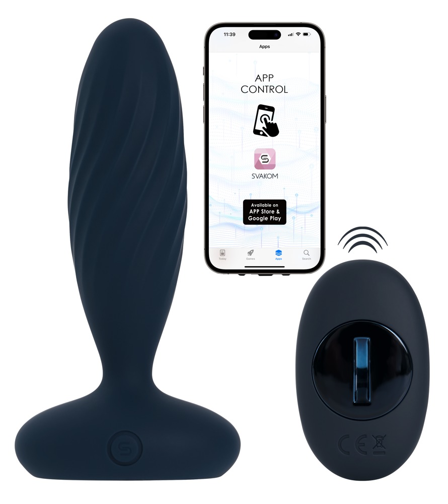 Analvibrator "jordan" Med Stødfunktion fra Svakom