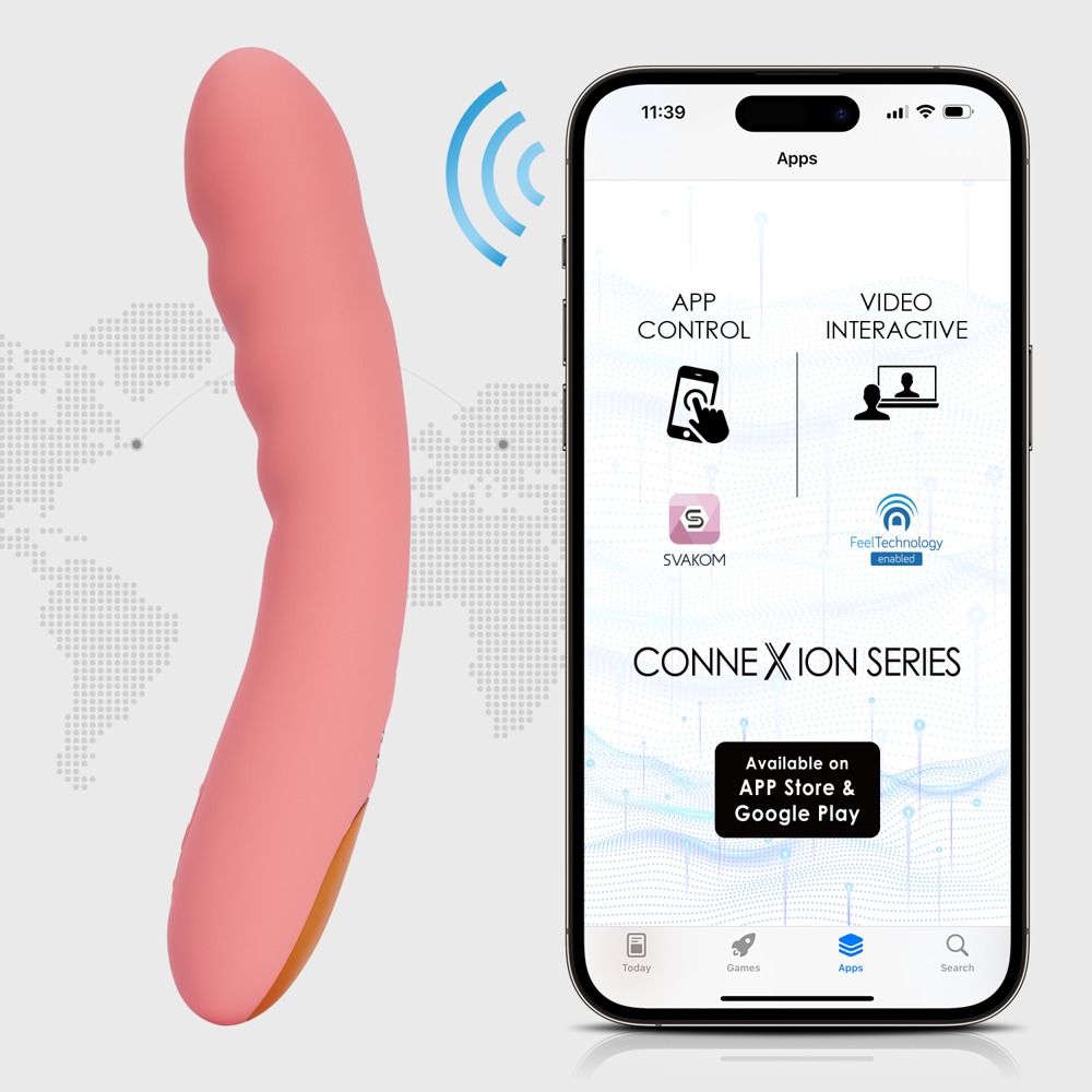 Stødvibratoren "ava Neo" Kan Også Styres Via En App fra Svakom