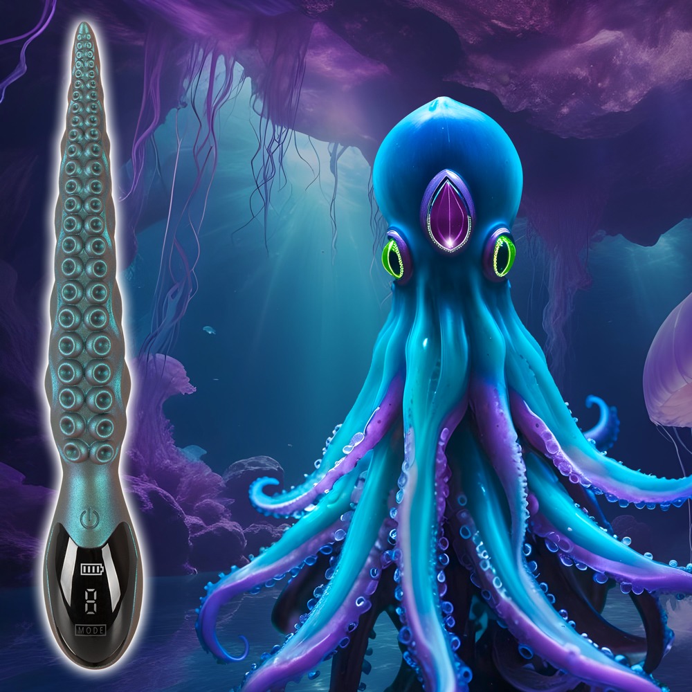 Vibrator "octo Vibes" Med 9 Vibrationsindstillinger fra Beasty Cocks