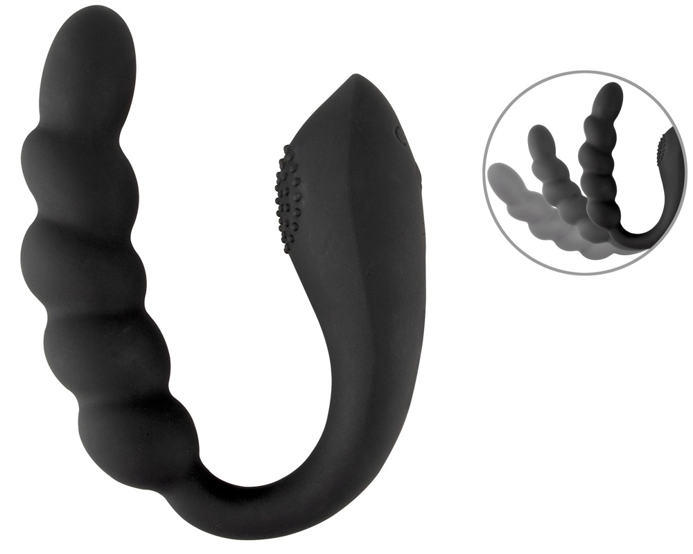 Dobbeltvibrator, Meget Fleksibel fra Black Velvets