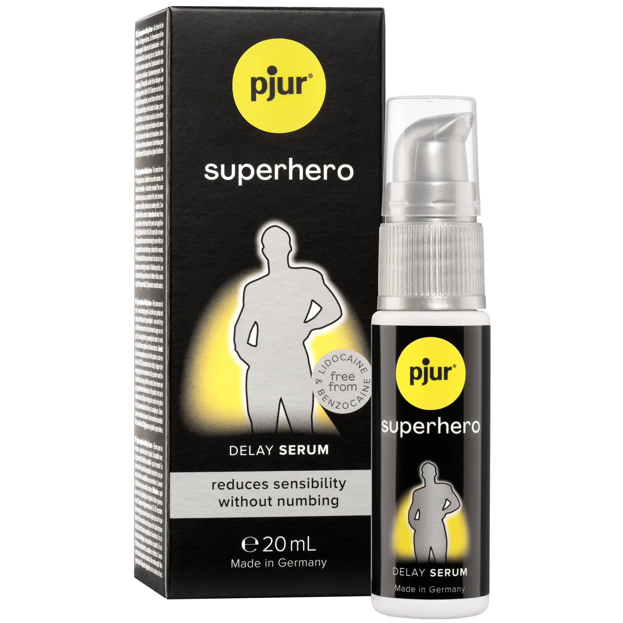 Superhero Serum Udholdenshedsspray fra Pjur