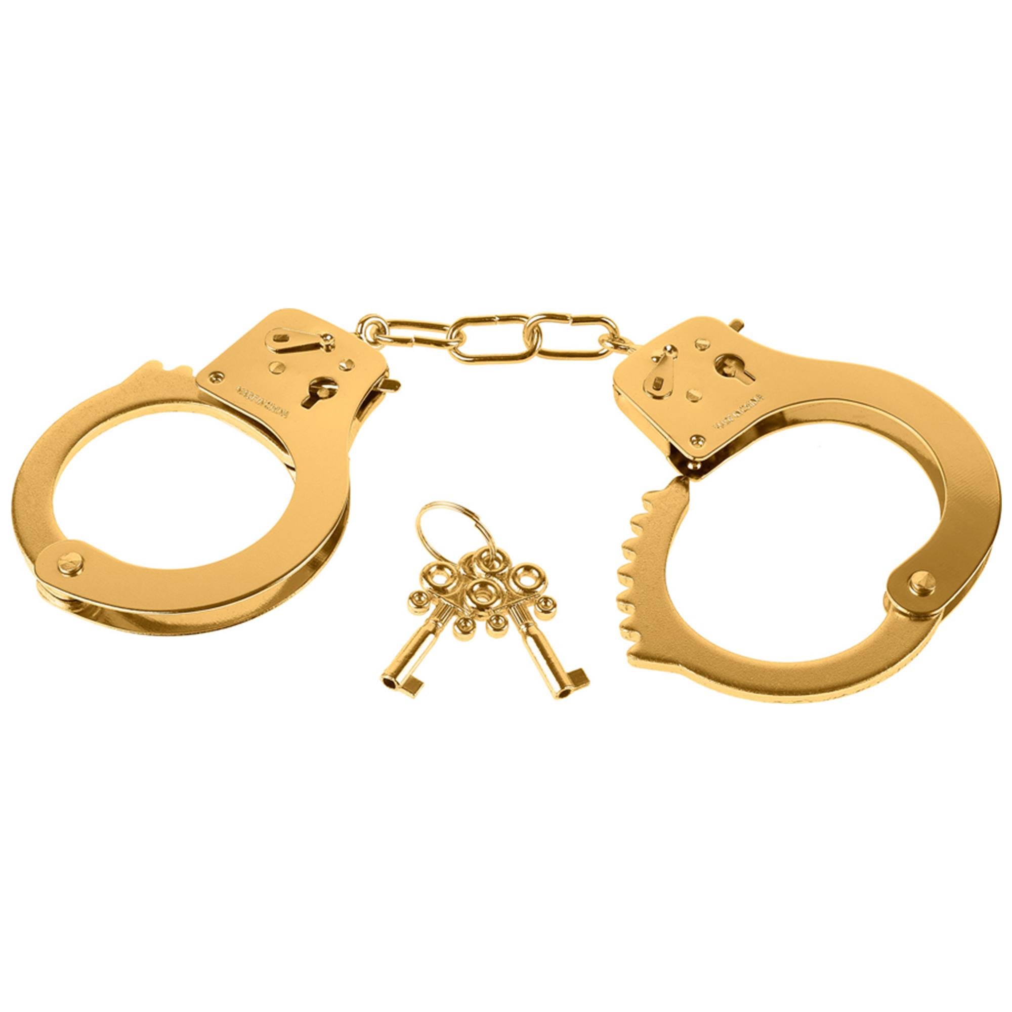 Ff Gold Cuffs fra Fetish Fantasy