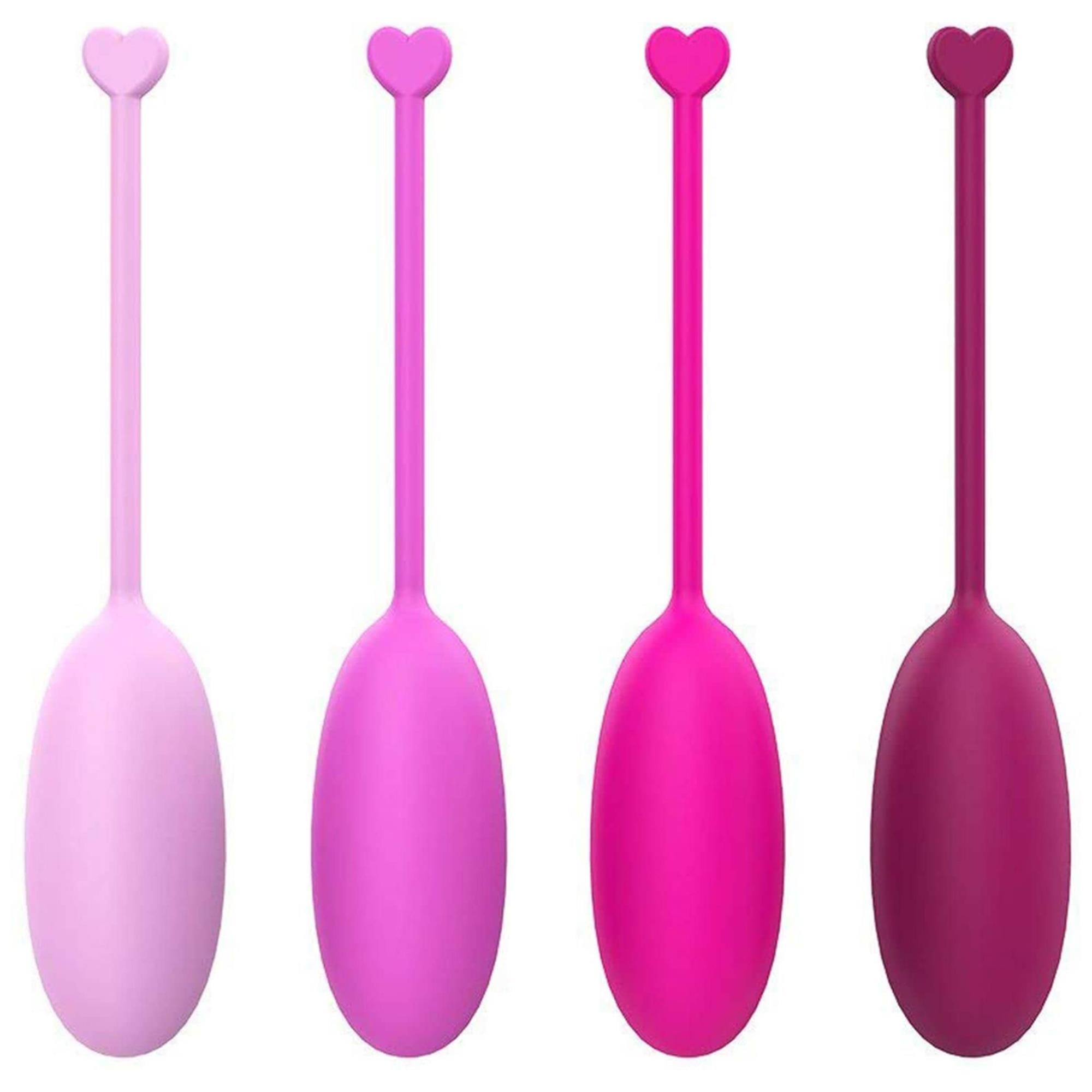 Heart Kegel Balls fra Ladylove