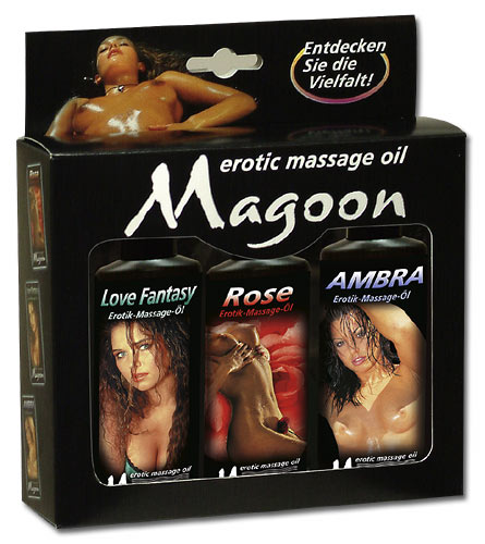 Magoon Massageolie Sæt 3 X 100 Ml