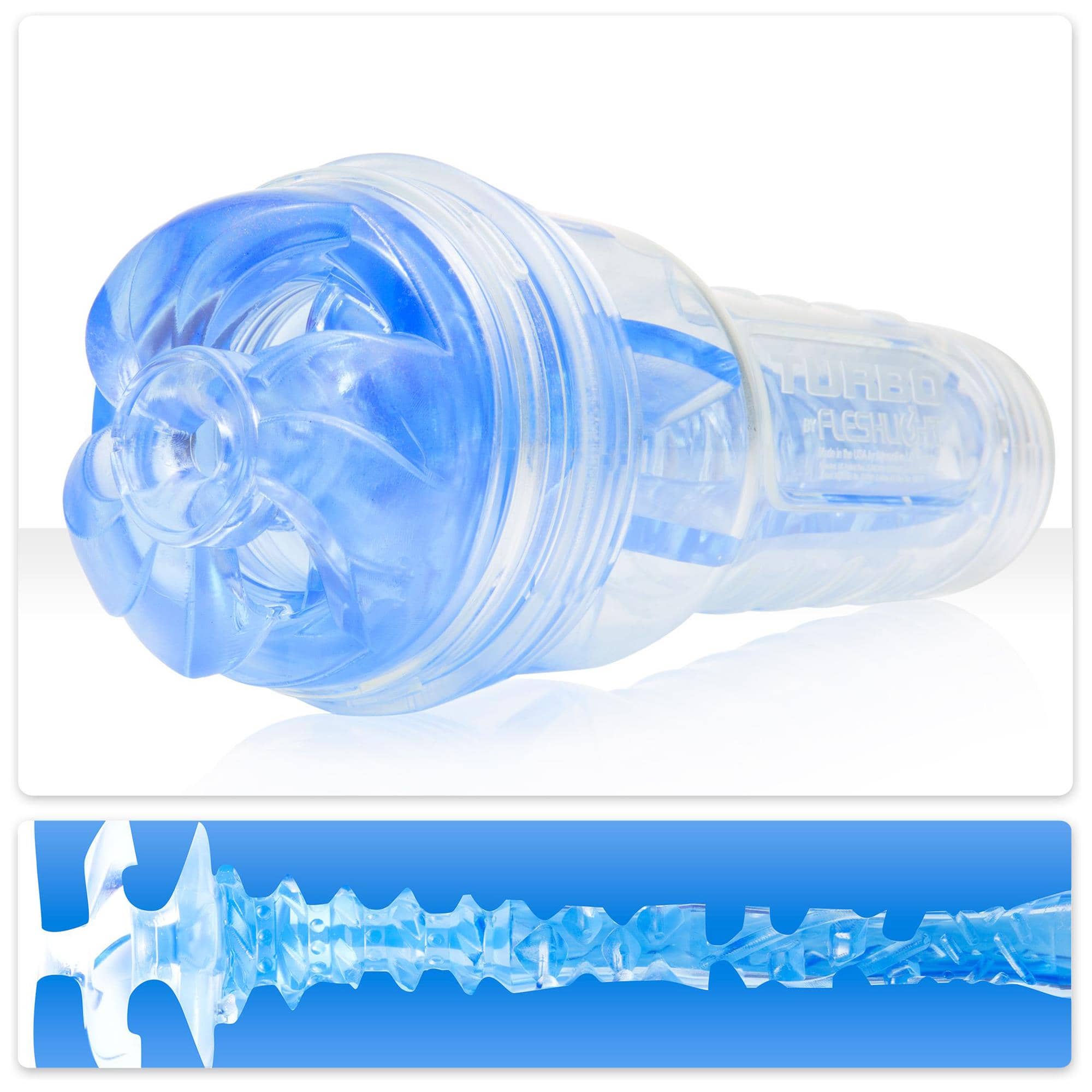 Turbo Thrust Blue Ice fra Fleshlight