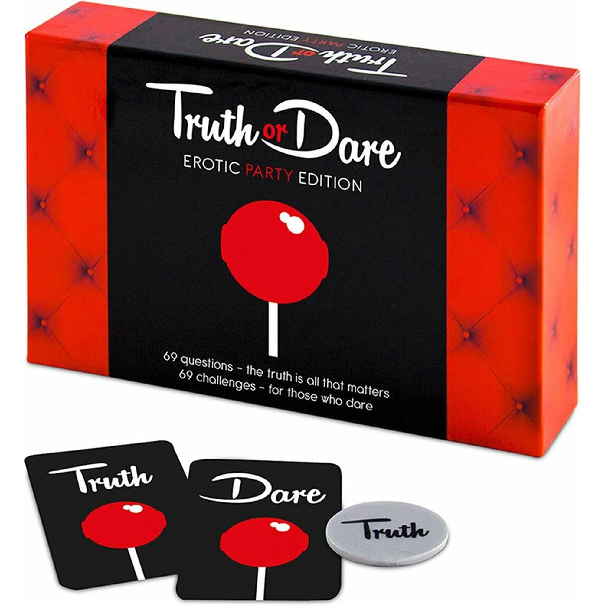 Truth Or Dare Erotic Party Edition fra Tease And Please