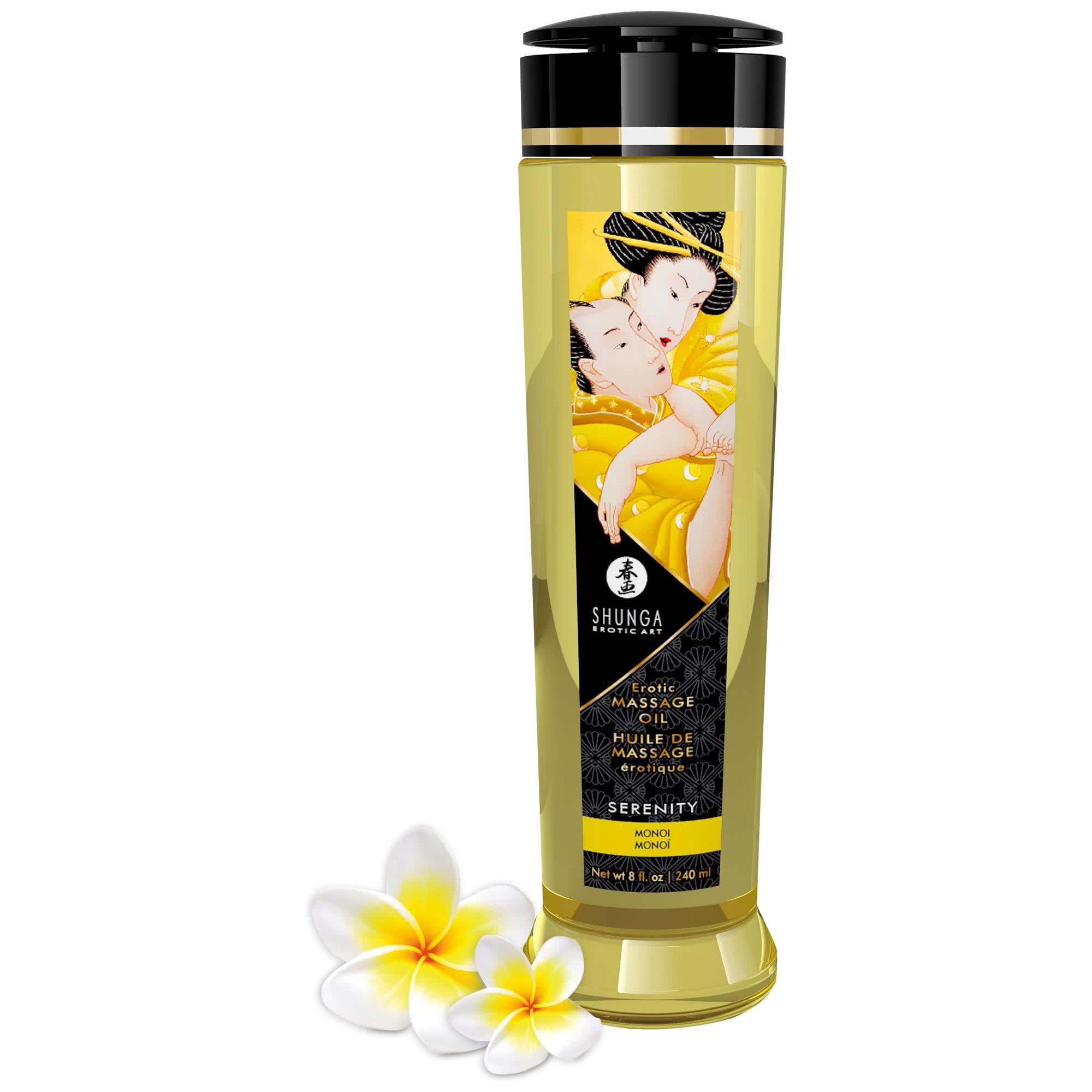 Massage Oil Monoi Romance fra Shunga