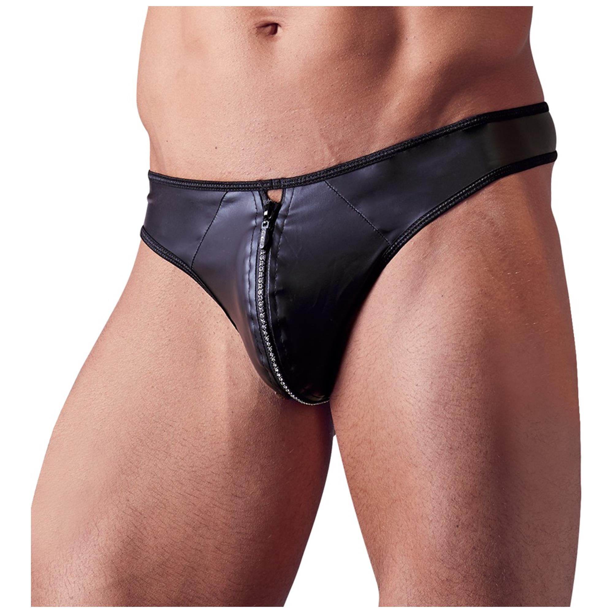 Men's G String With Strass Zipper fra Svenjoyment