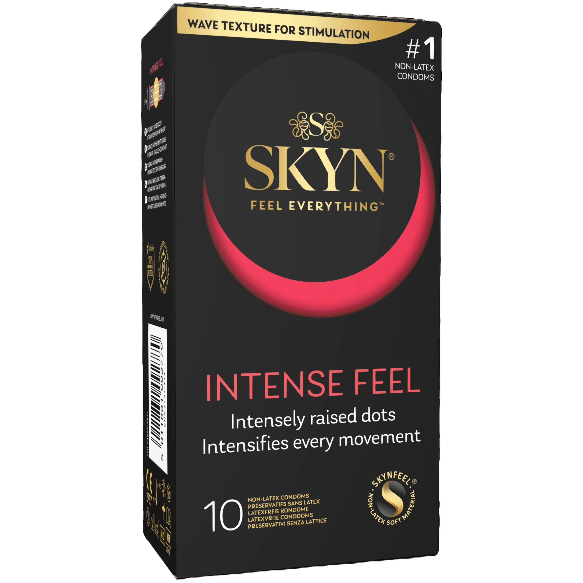Condoms Intense Feel 10 Pack fra Skyn