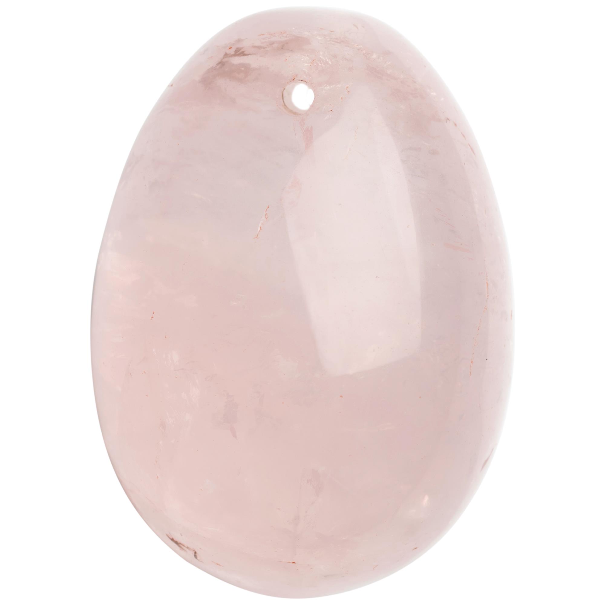 Yoni Egg Rose Quartz M fra La Gemmes