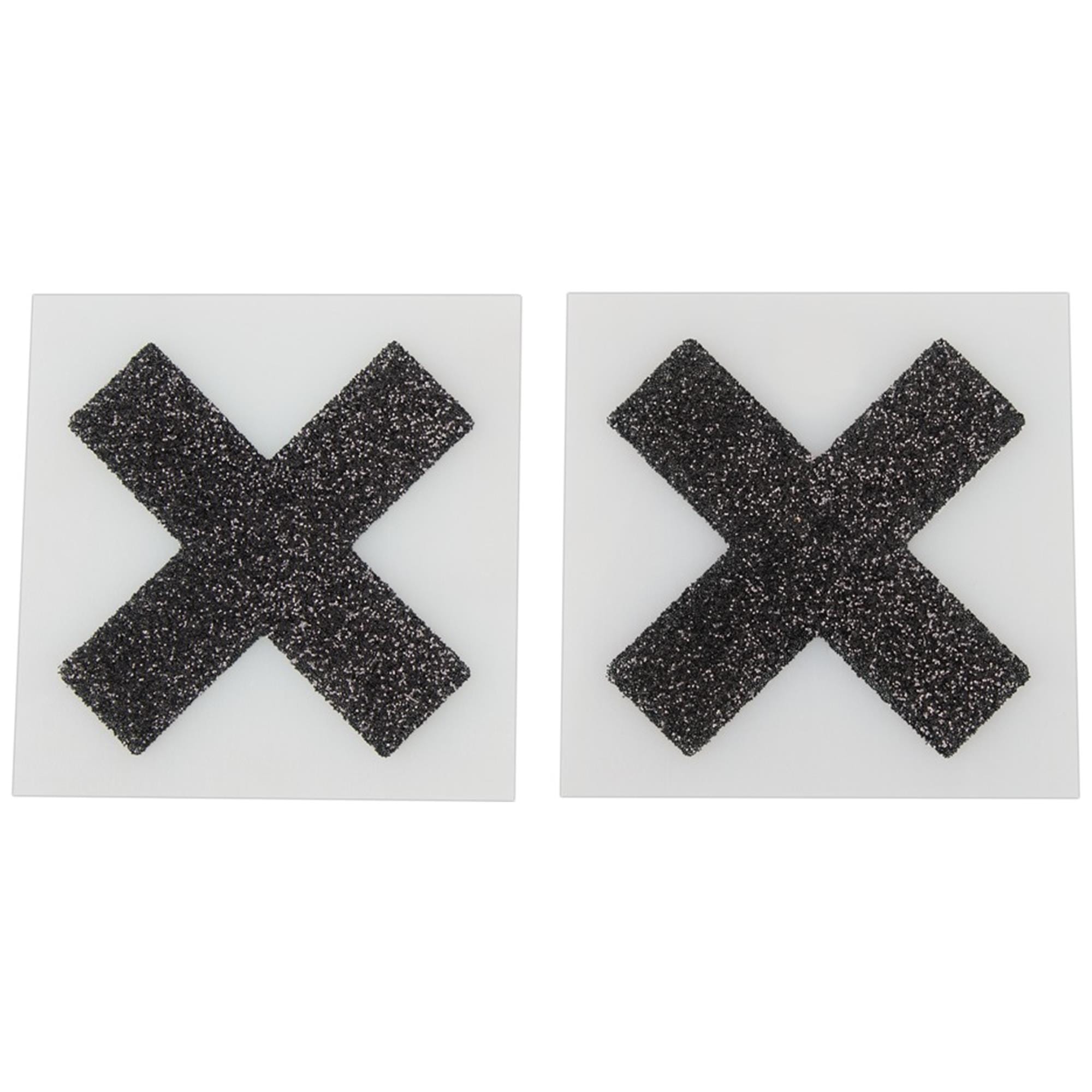 Nipple Sticker Cross Black fra Cottelli Collection