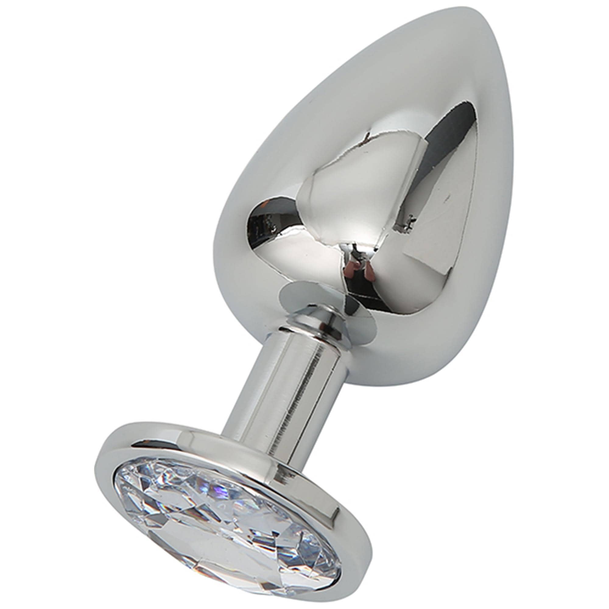 Indulgence Steel Plug With Crystal fra Cave Master